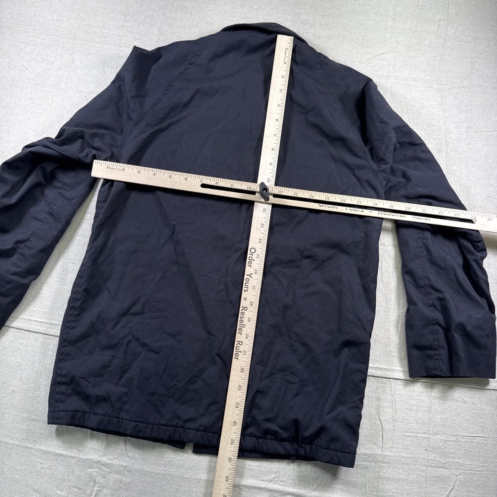 Vintage US Navy Military Utility Deck Jacket‎ Mens 34 Regular Blue 70s Named - Picture 4 of 6